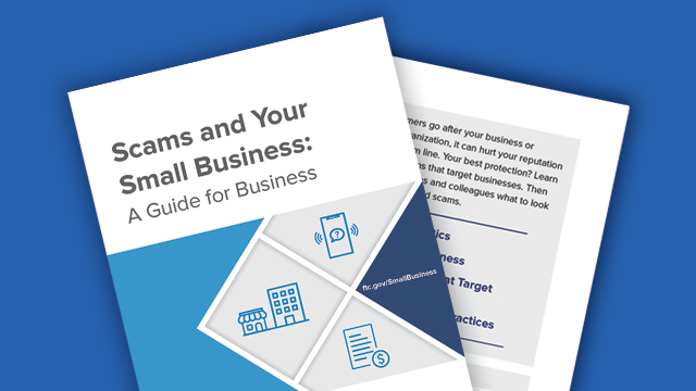 scams and your small business pub homepage image